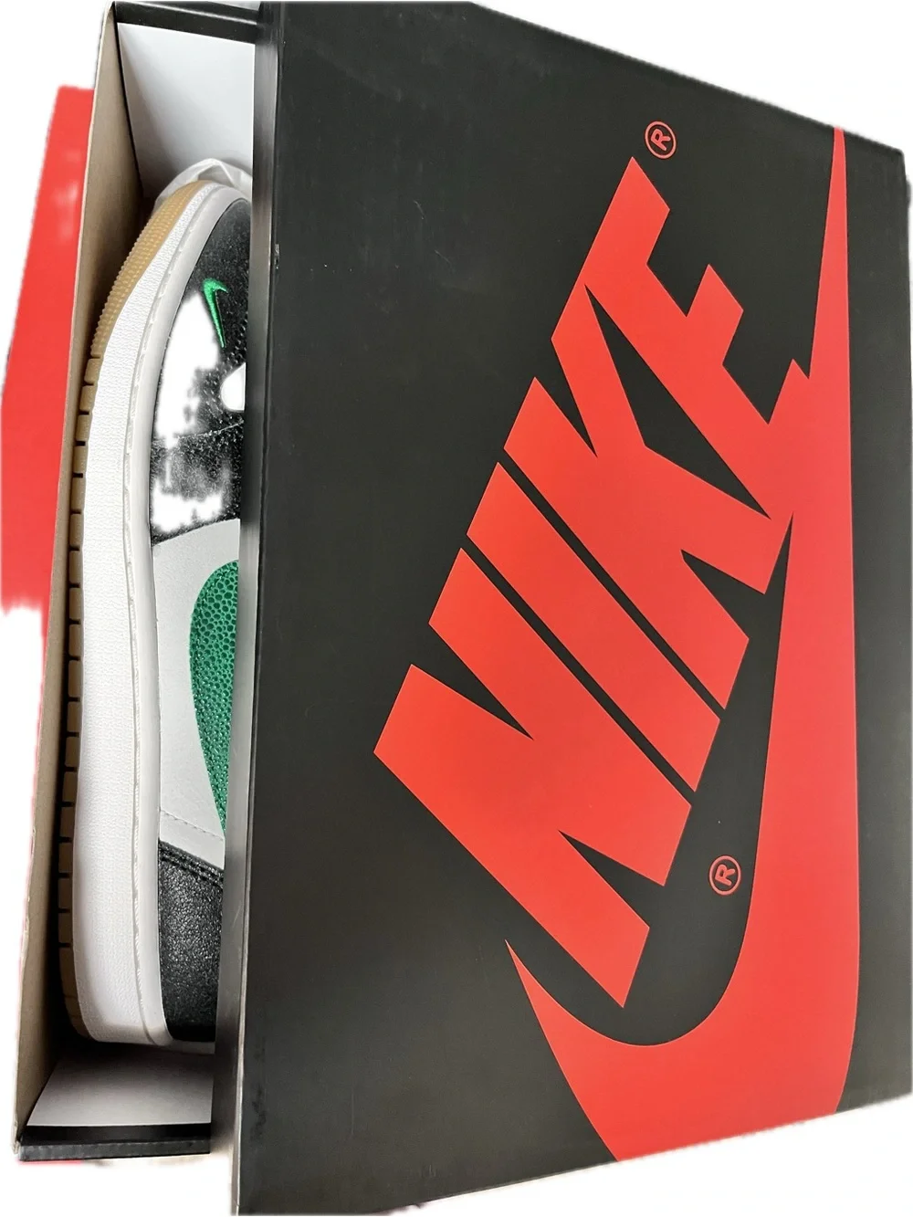 Jordan Air Jordan 1 Retro Low OG Phantom/Pine Green-Black Nib NWT size 11 mens